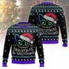 The Cheshire Cat, Christmas In Wonderland, Christmas Ugly Sweater