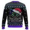 The Cheshire Cat, Christmas In Wonderland, Christmas Ugly Sweater