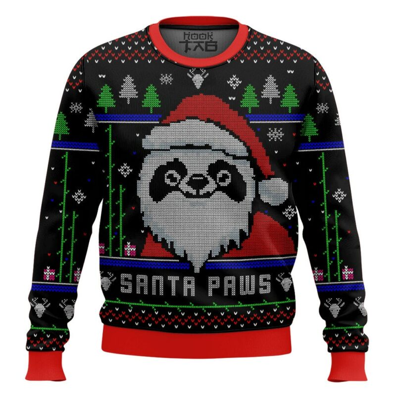 Santa Paws Christmas Ugly Sweater