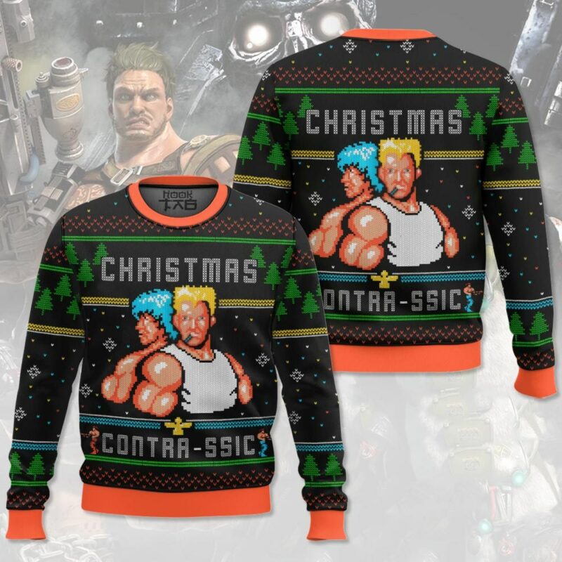 Contra, Contrassic Christmas Ugly Sweater