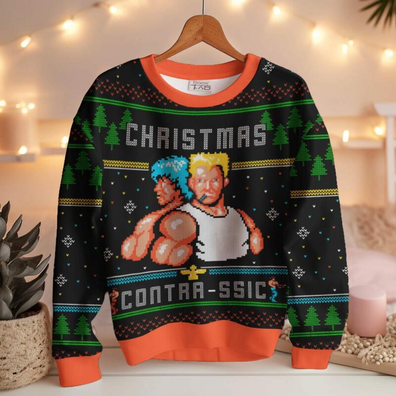 Contra, Contrassic Christmas Ugly Sweater