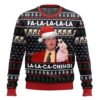 Dwight Schrute Office FA La La La La La La-Ca-Ching Christmas Ugly Sweater