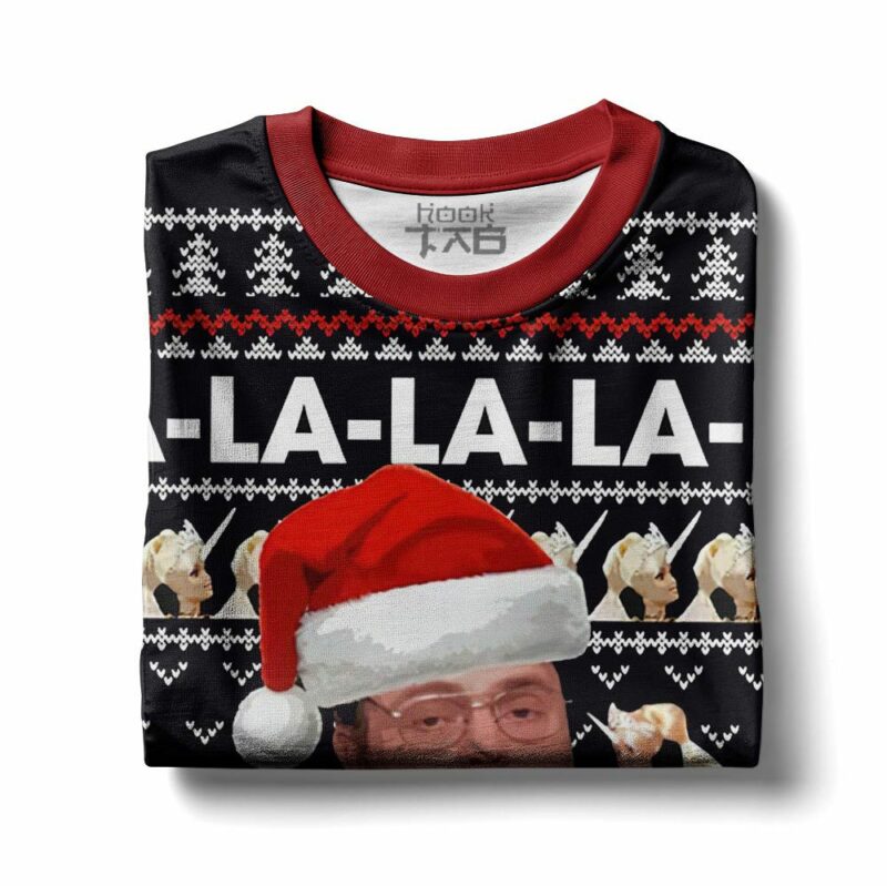 Dwight Schrute Office FA La La La La La La-Ca-Ching Christmas Ugly Sweater