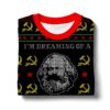 Karl Marx - I'm dreaming of a red Christmas, Ugly Sweater