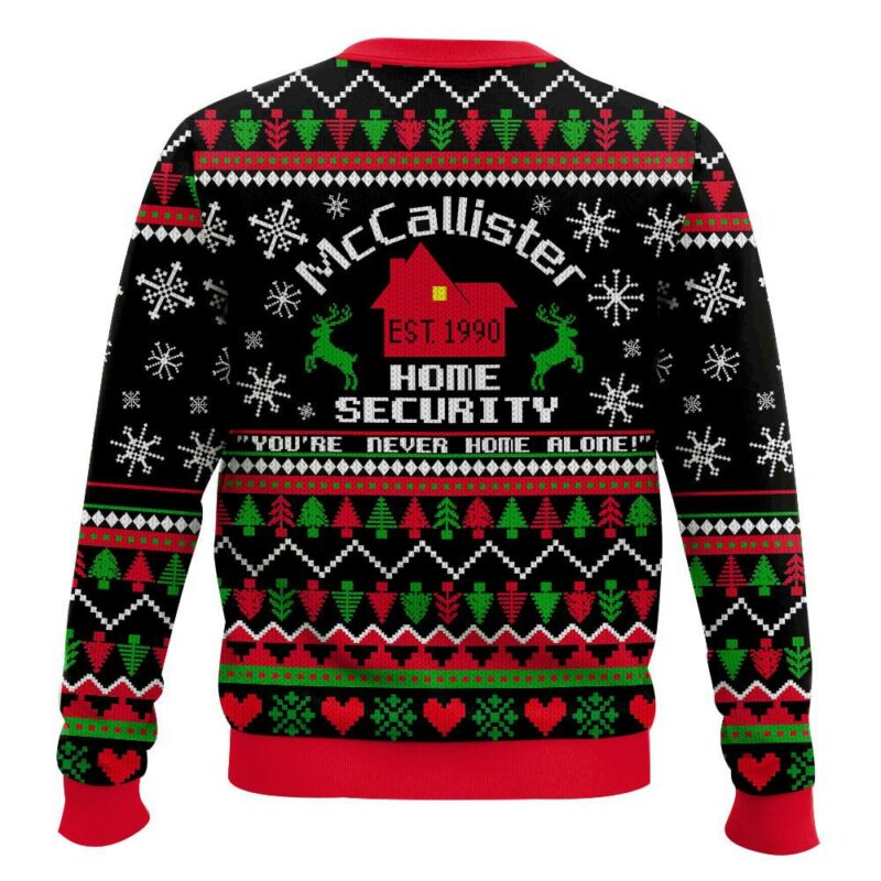 Home Alone, McCallister Home security Christmas Ugly Sweater