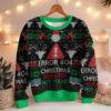 Error 404 Funny Xmas Not Found Ugly Christmas Sweater