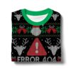 Error 404 Funny Xmas Not Found Ugly Christmas Sweater