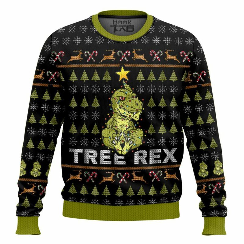 Tree Rex, Ugly Christmas Sweater