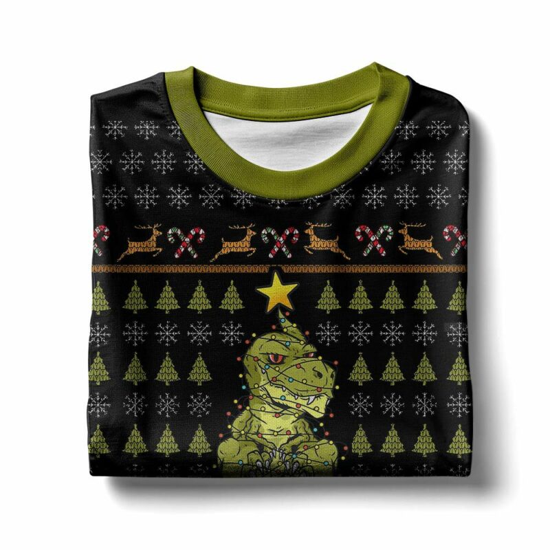 Tree Rex, Ugly Christmas Sweater