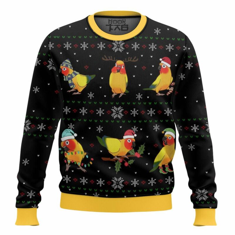 Sun Conure Ugly Christmas Sweater