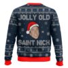 Jolly Old, Saint Nick, Nicolas Cage Christmas Ugly Sweater