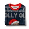 Jolly Old, Saint Nick, Nicolas Cage Christmas Ugly Sweater