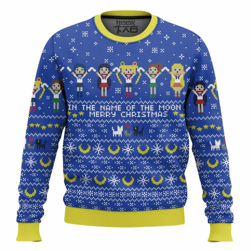 Sailor Moon, In the name of the moon, Christmas Ugly Sweater