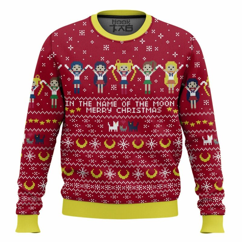 Sailor Moon, In the name of the moon, Christmas Ugly Sweater