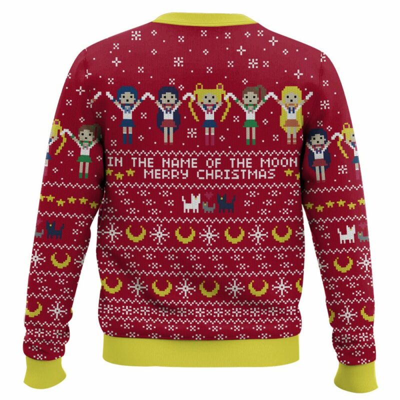 Sailor Moon, In the name of the moon, Christmas Ugly Sweater