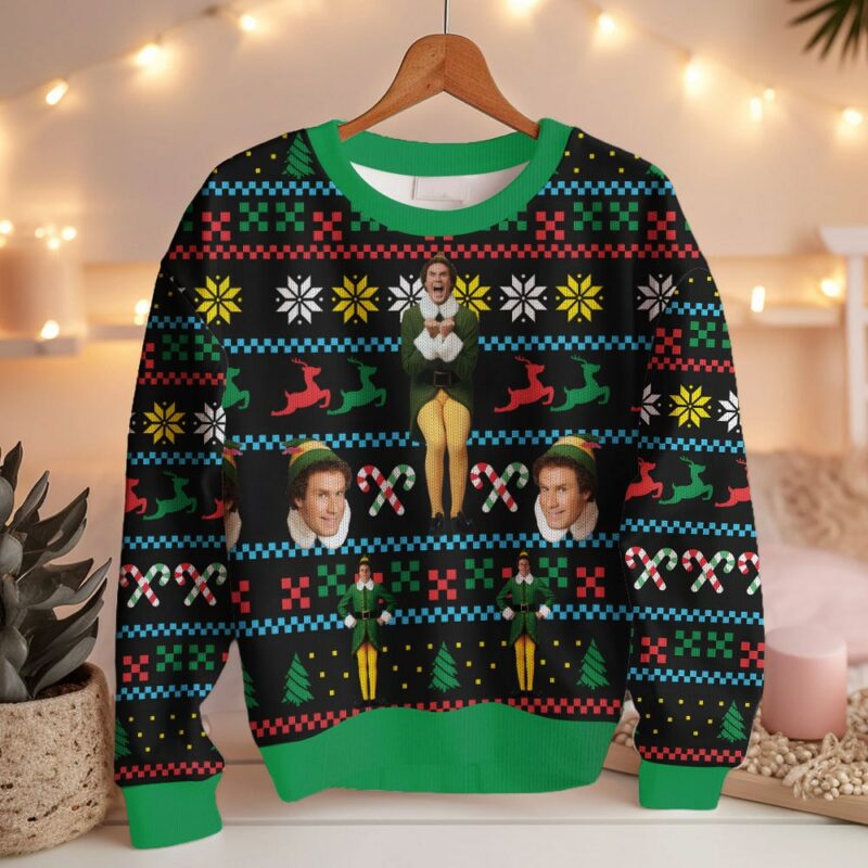 Buddy The Elf Ugly Christmas Sweater