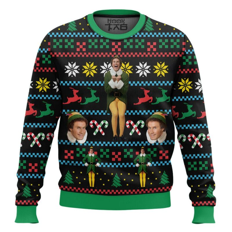 Buddy The Elf Ugly Christmas Sweater