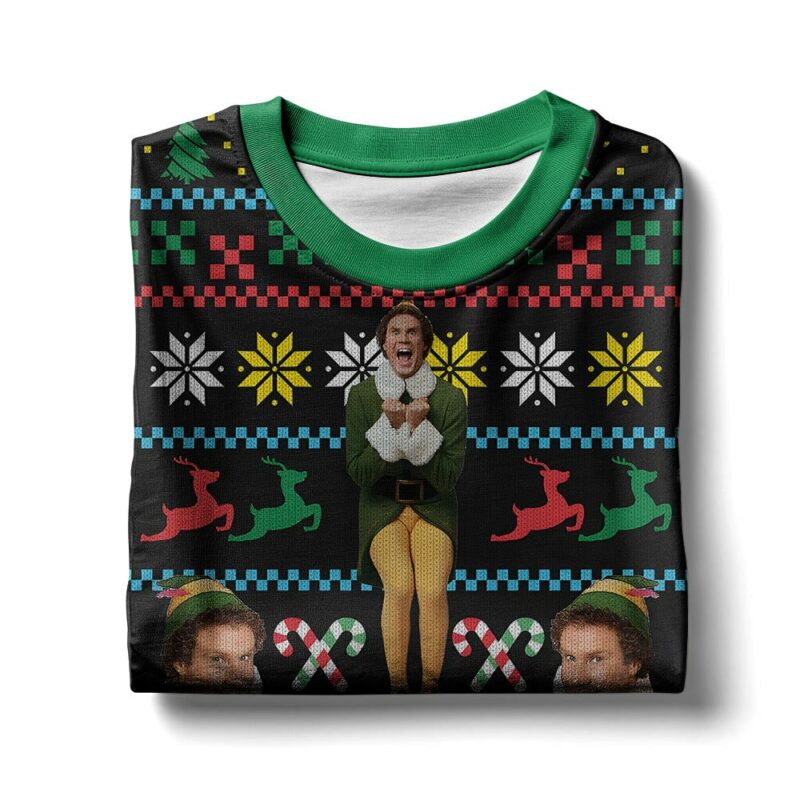 Buddy The Elf Ugly Christmas Sweater