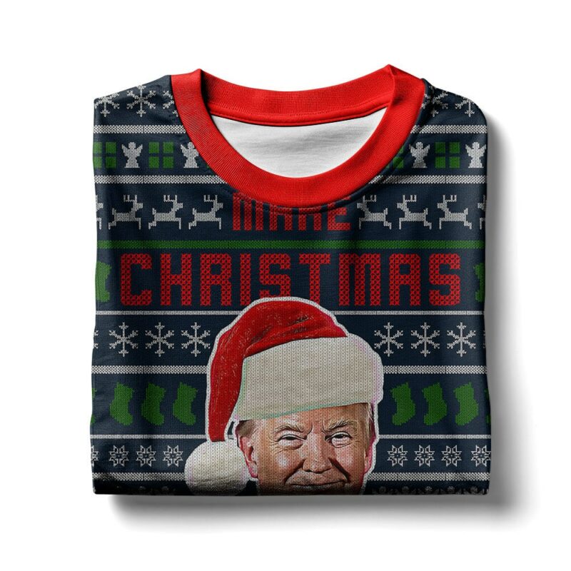 Trump Make Christmas Great Again Ugly Christmas Sweater