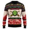 All I Want For Christmas Is More Time For Softball Christmas Ugly Sweater