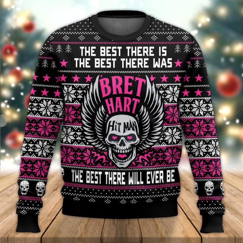 Brett Hart Hitman Ugly Sweater