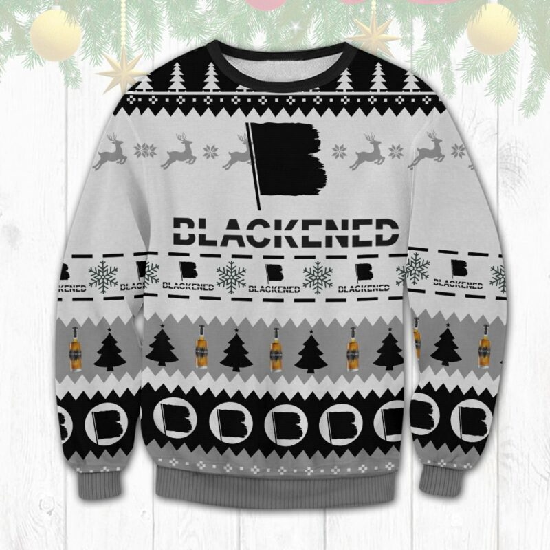 Blackened whiskey Ugly Christmas Sweater