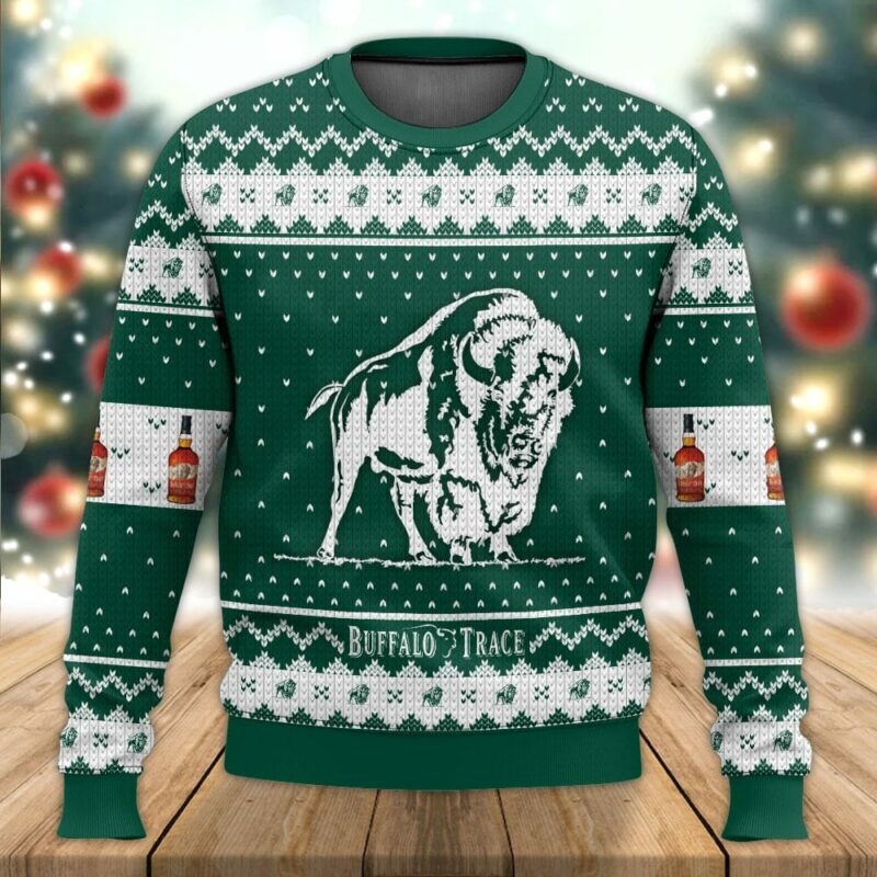 Buffalo Trace Ugly Christmas Sweater