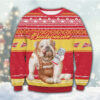 Budweiser Bulldog Ugly Sweater