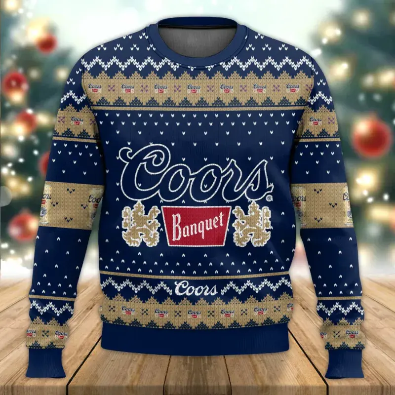 Coors Banquet Christmas Sweater