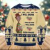 Coors Banquet Drink Everywhere Ugly Sweater