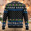 Jesus With Coors Light Ugly Christmas Sweater