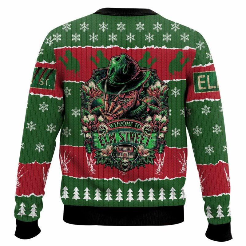 One, Two, Freddy’s Coming for You and Your Freedom Ugly Sweater