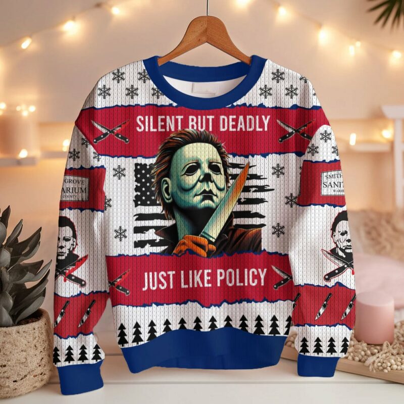 Silent But Deadly Halloween 1978 Horror Ugly Sweater