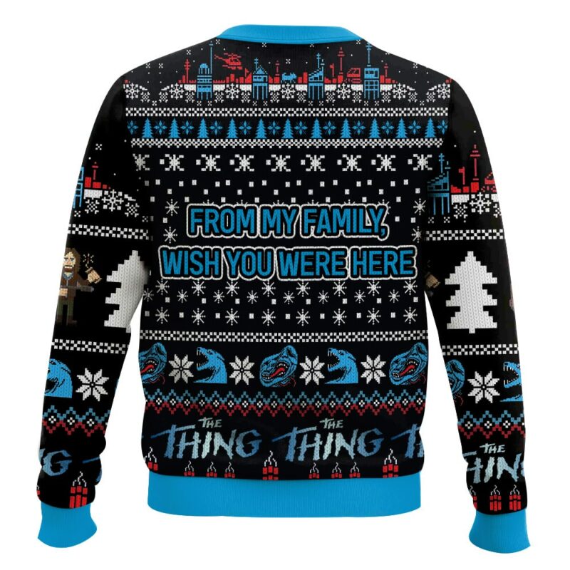 RJ MacReady The Thing Ugly Sweater