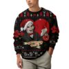 Jigsaw Horror Ugly Sweater