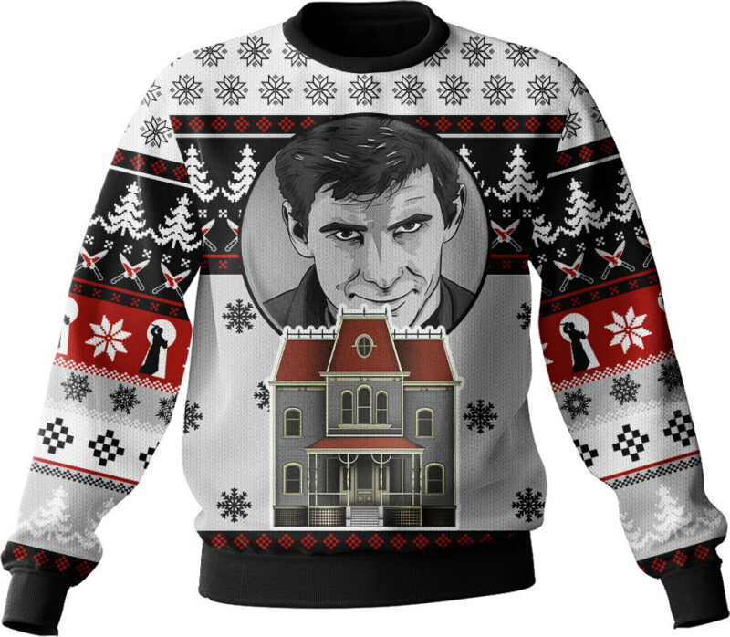 Psycho 1960 Horror Movie Ugly Sweater