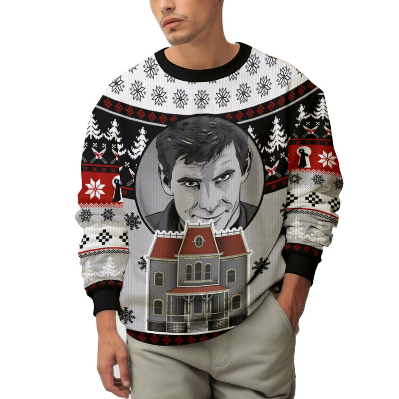 Psycho 1960 Horror Movie Ugly Sweater