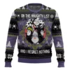 Disney Villains On The Naughty List Ugly Sweater