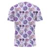 Purple Pattern Cartoon Characters T Shirt