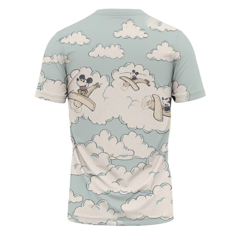 Sanderson Wandbild Mickey in the Clouds T Shirt