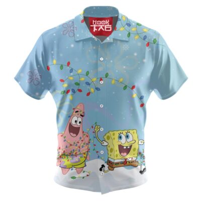 Spongebob christmas Hawaiian Shirt