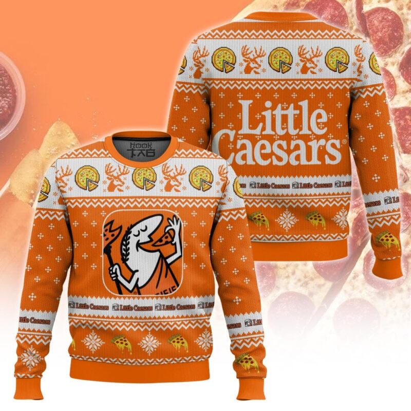 Little Caesars Ugly Sweater