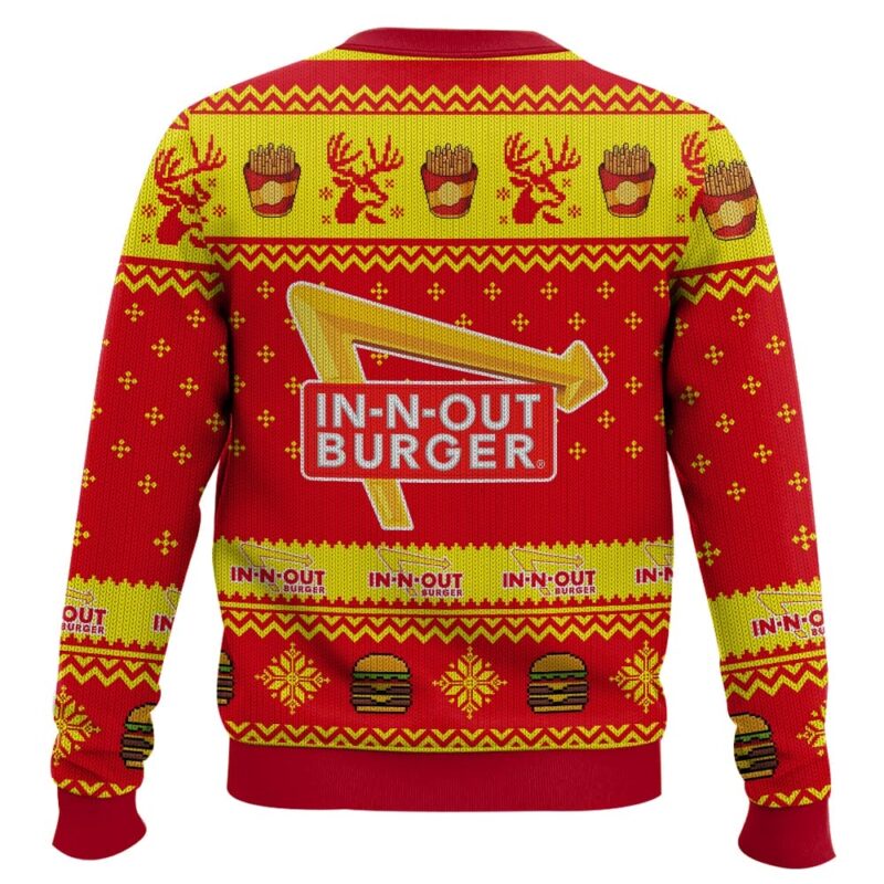 In-N-Out Burger Ugly Sweater