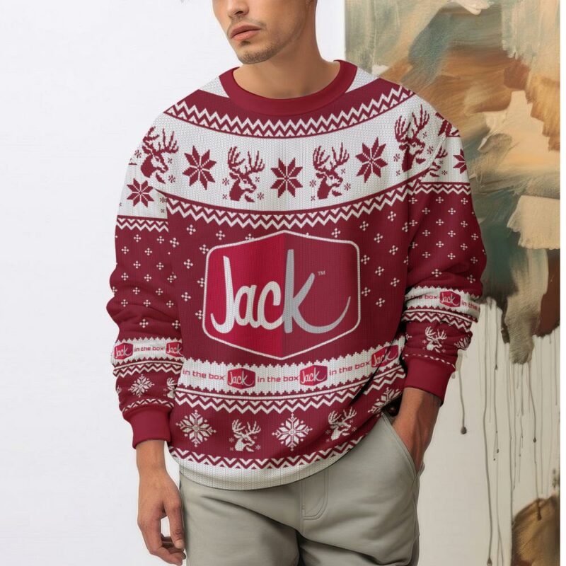 Jack in the Box Ugly Sweater