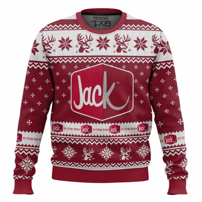 Jack in the Box Ugly Sweater