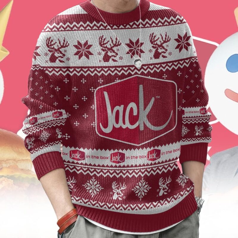 Jack in the Box Ugly Sweater