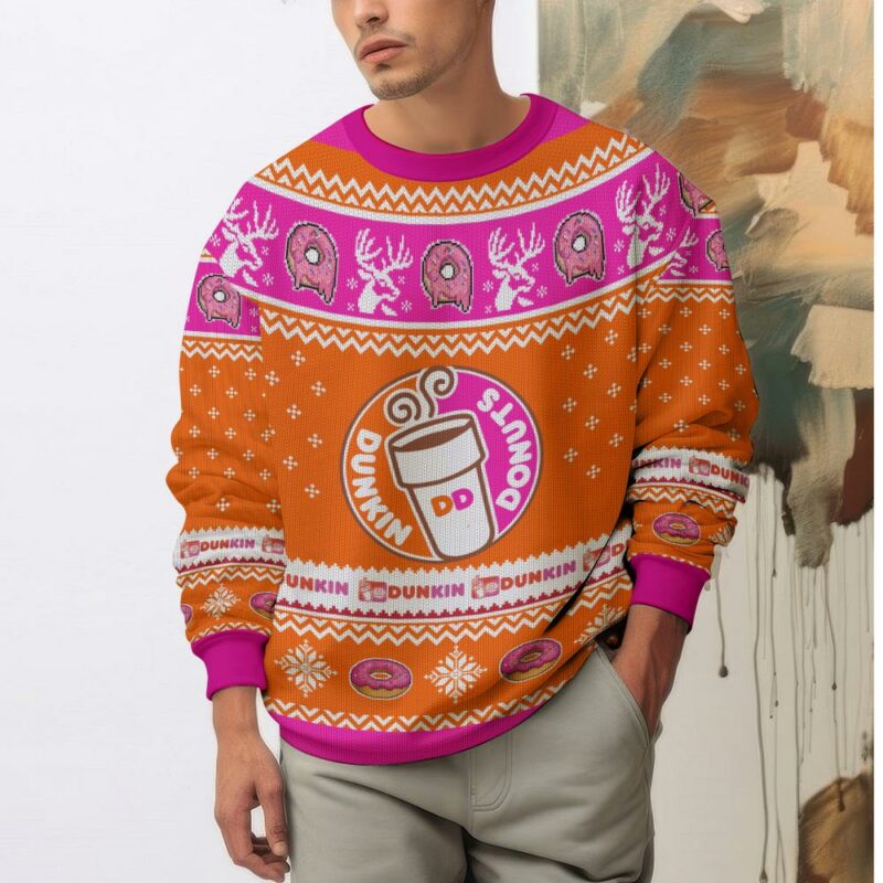 Dunkin' (formerly Dunkin' Donuts) Ugly Sweater