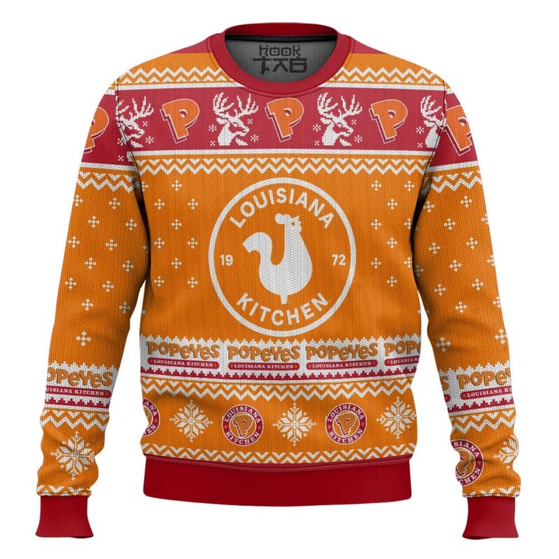 Popeyes Ugly Sweater