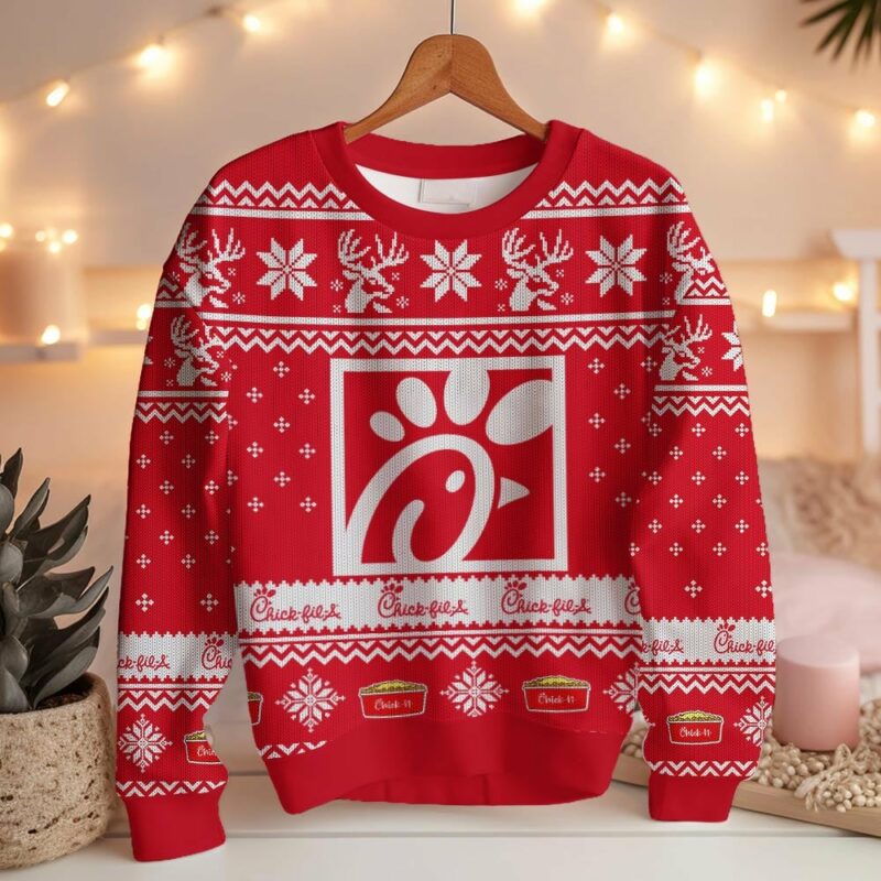 Chick-fil-A Ugly Sweater