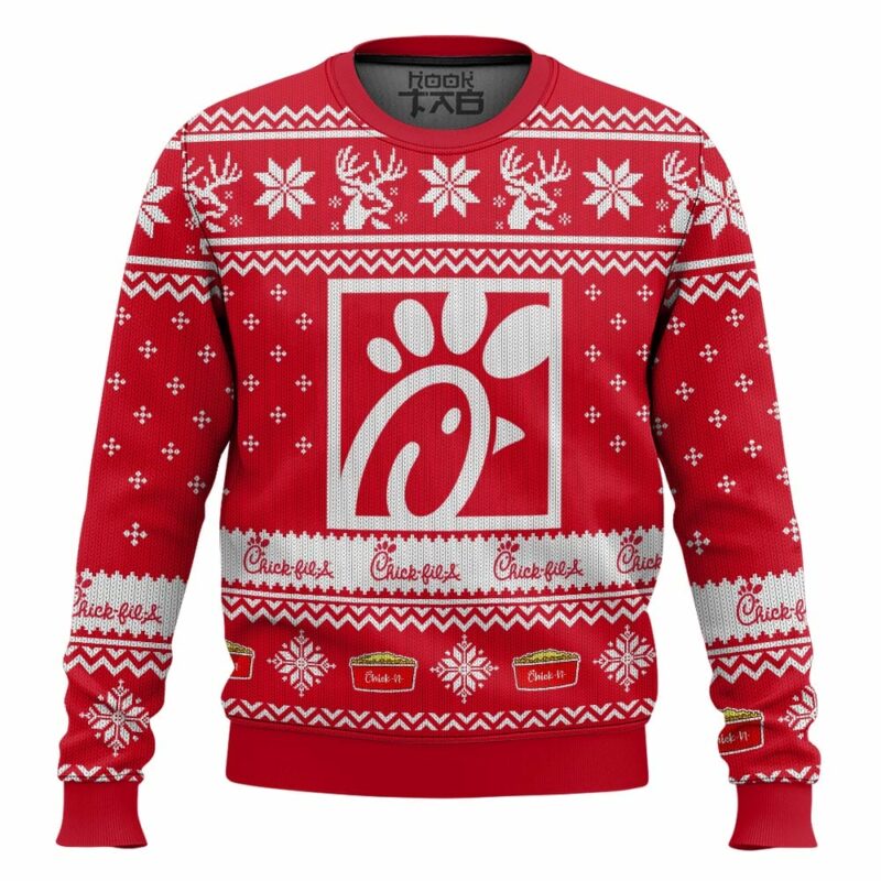 Chick-fil-A Ugly Sweater